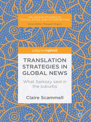 cover image of Translation Strategies in Global News